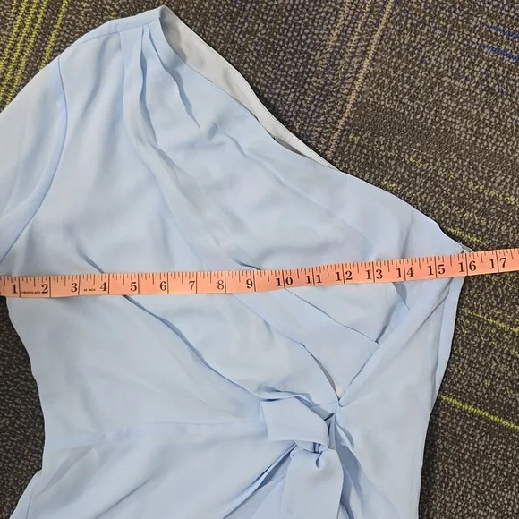 Michael Costello x REVOLVE-'Sunny' Mini Dress in Blue-Size Small - Picture 16 of 17